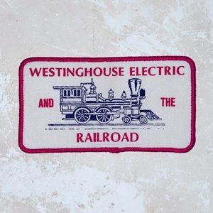 Westinghouse Electric 🚂 and the Railroads Patch 1/1 rare find NWT​​​​​